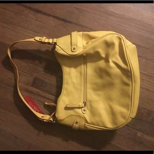 Yellow Rosetti purse